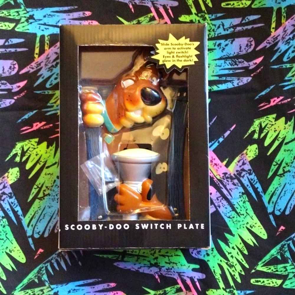 VTG Y2K Warner Bros Studios Scooby Doo Light Switch Plate